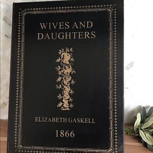 Large Decorative “Wives And Daughters” Elizabeth Gaskell 1866 Office Book Box